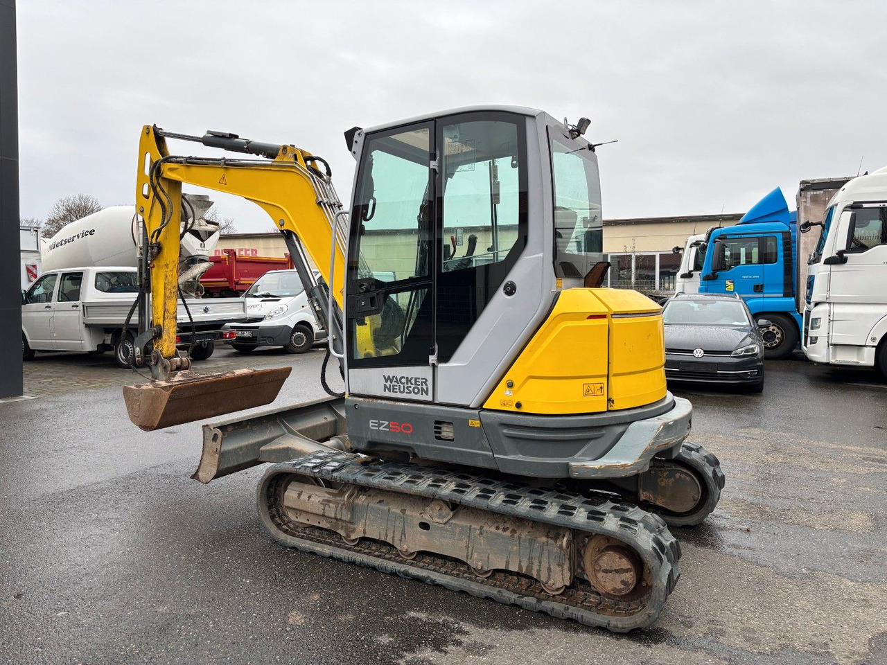 Mini rýpadlo Wacker Neuson EZ 50 3 Steuerkreis Wacker Neuson EZ 50 3 x Steuerkreis: obrázek 6