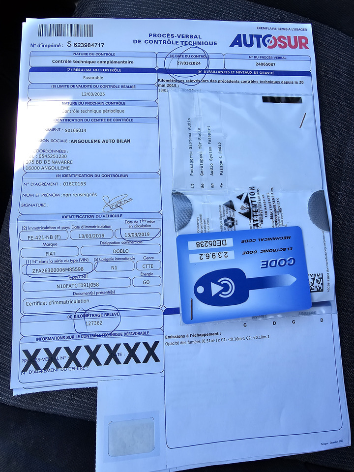 Chladící dodávka FIAT DOBLO CHLODNIA MROZNIA CARRIER KLIMA EURO6: obrázek 7