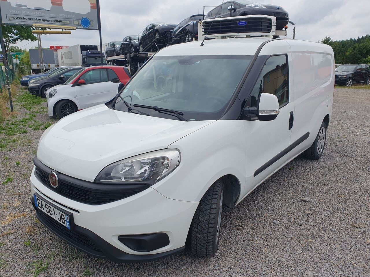 FIAT DOBLO LONG CHLODNIA carrier+230v KLIMA EURO6 - Chladící dodávka: obrázek 1 FIAT DOBLO LONG CHLODNIA carrier+230v KLIMA EURO6 - Chladící dodávka: obrázek 1