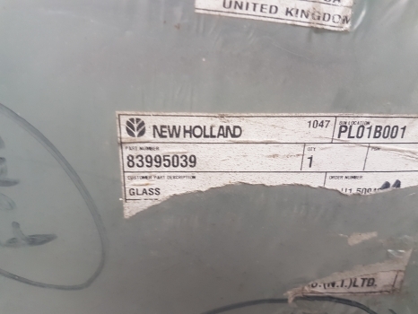 Ford 6640, 7740, 8240, 8340, 7840 Front Window Glass Lhs E9nn9400247ba, 83995039 - Okno a díly pro Traktor: obrázek 3 Ford 6640, 7740, 8240, 8340, 7840 Front Window Glass Lhs E9nn9400247ba, 83995039 - Okno a díly pro Traktor: obrázek 3