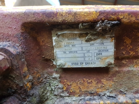 Sanderson Telehandler Front Axle Beam Carraro 710/19 117842, 18381 - Přední náprava pro Teleskopický manipulátor: obrázek 3 Sanderson Telehandler Front Axle Beam Carraro 710/19 117842, 18381 - Přední náprava pro Teleskopický manipulátor: obrázek 3