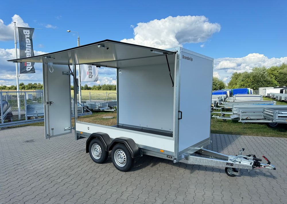 Nový Skříňový přívěs Brenderup Cargo CD300TB 300x155x185 cm 2000 kg drzwi + klapa: obrázek 1