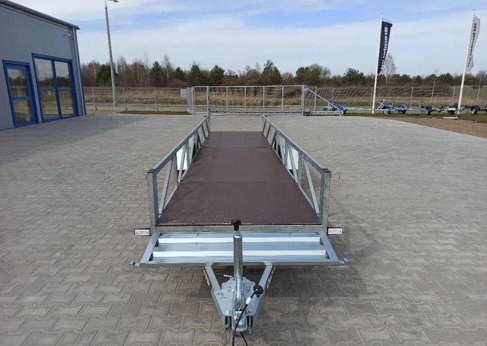 Nový Přívěs plato/ Valník CARRO dłużyca ramowa 612x123 cm, 750 kg: obrázek 6