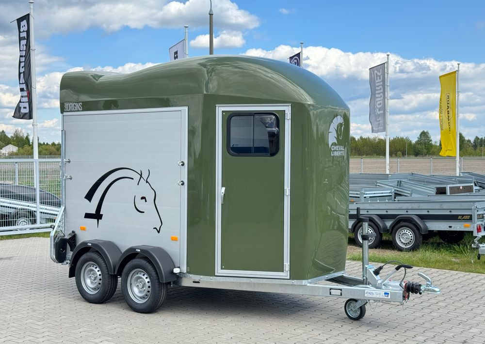 Cheval Liberte Gold Orgin Alu + siodlarnia , do przewozu 2 koni , 2000 kg - Přepravník na koně: obrázek 1 Cheval Liberte Gold Orgin Alu + siodlarnia , do przewozu 2 koni , 2000 kg - Přepravník na koně: obrázek 1