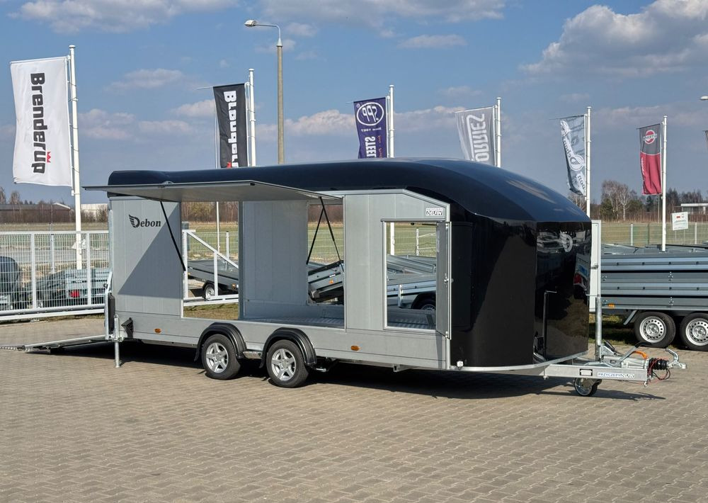 DEBON Debon C2000 - zamknięta przyczepa do przewozu aut, 550 x 215 cm, 3500kg, felgi ALU, wciągarka elektryczna - Přívěs na přepravu automobilů: obrázek 2 DEBON Debon C2000 - zamknięta przyczepa do przewozu aut, 550 x 215 cm, 3500kg, felgi ALU, wciągarka elektryczna - Přívěs na přepravu automobilů: obrázek 2