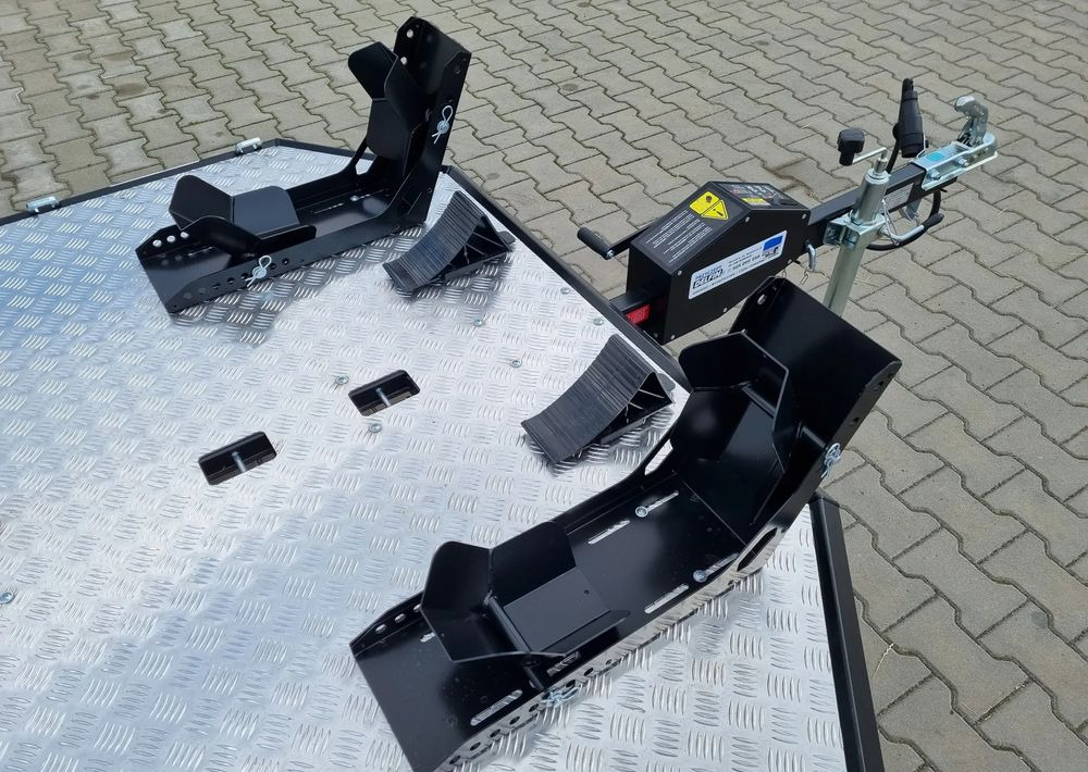 Nový Přepravník motocyklů LORRIES MT-2 przyczepa pod 2 motocykle: obrázek 10