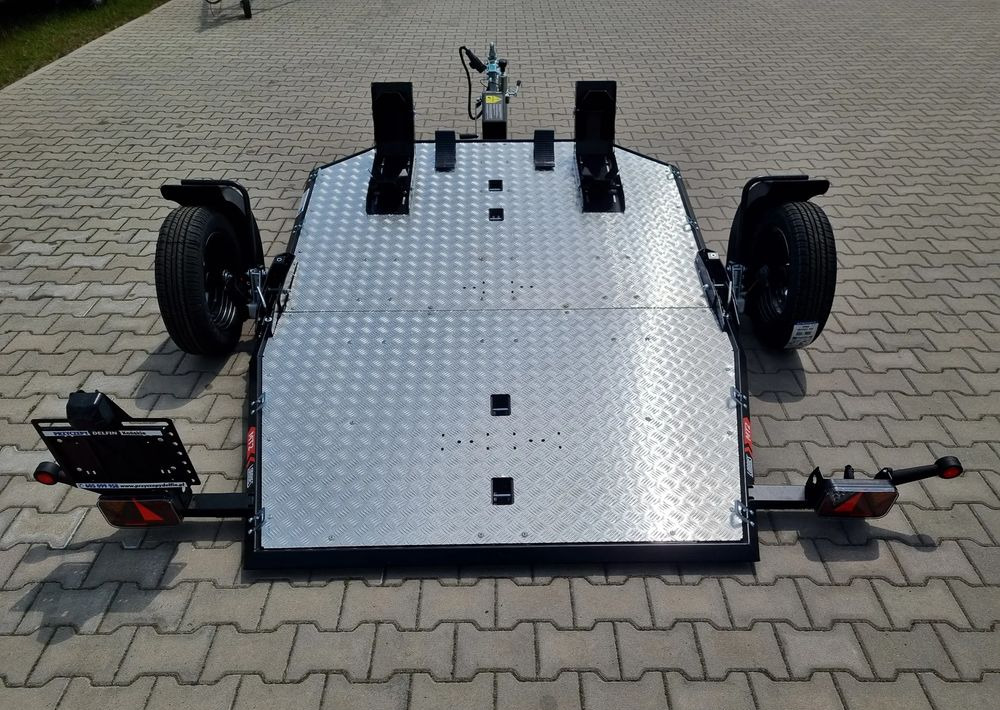 Nový Přepravník motocyklů LORRIES MT-2 przyczepa pod 2 motocykle: obrázek 17