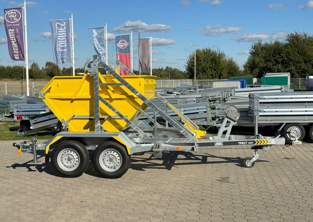 LORRIES TPB27-4925 do transportu bębna z kablem - Kabelový přívěs: obrázek 2 LORRIES TPB27-4925 do transportu bębna z kablem - Kabelový přívěs: obrázek 2