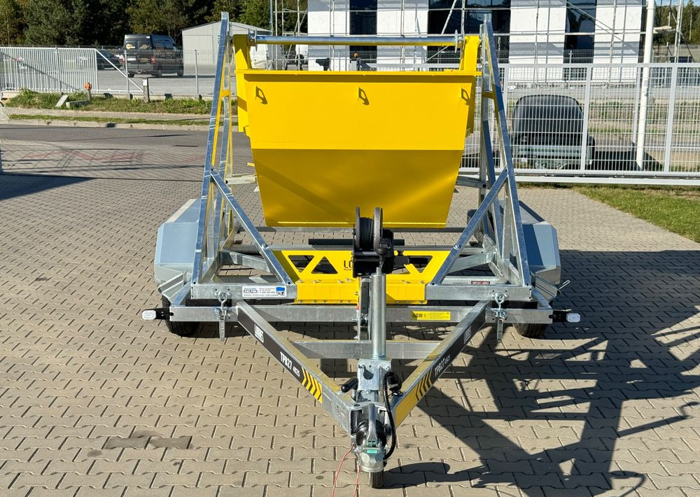 Nový Kabelový přívěs LORRIES TPB27-4925 do transportu bębna z kablem: obrázek 13
