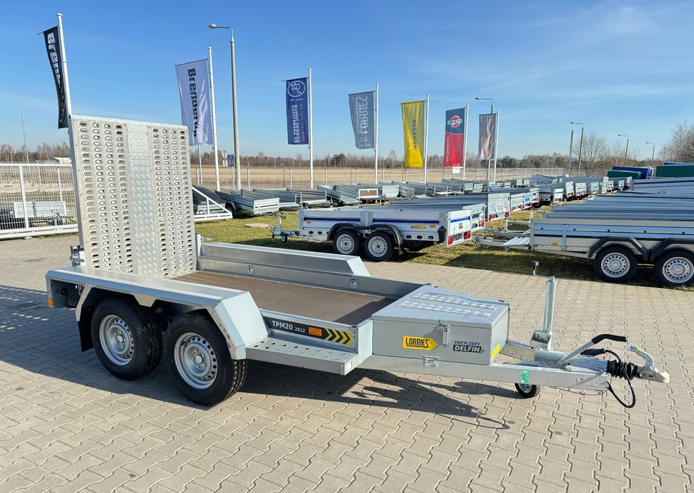 Lorries TPM 20 przyczepa do przewozu koparki, bobcat , koparka 2700 kg - Přepravník stavebních strojů: obrázek 1 Lorries TPM 20 przyczepa do przewozu koparki, bobcat , koparka 2700 kg - Přepravník stavebních strojů: obrázek 1
