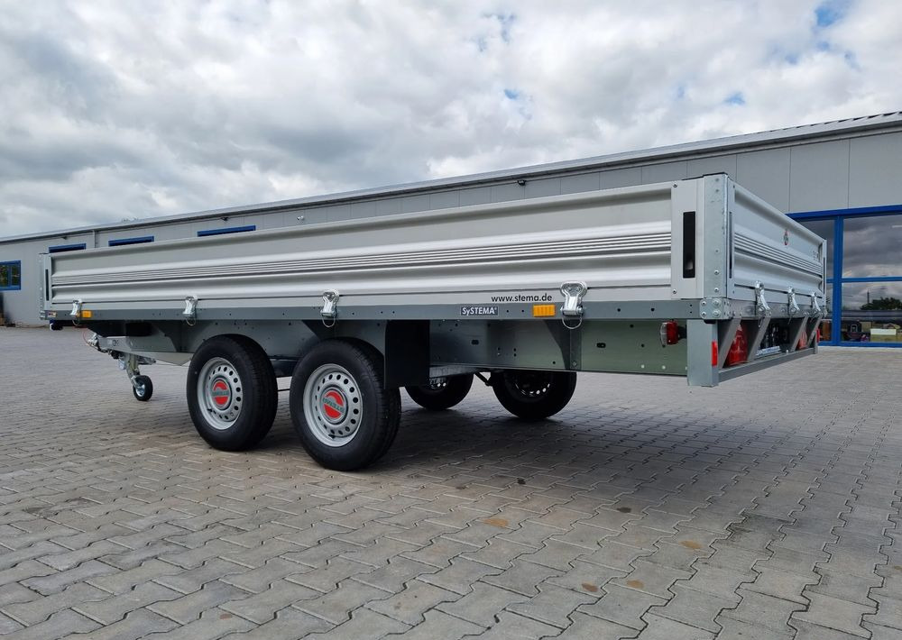 STEMA SH O2 27-40-20.2 - przyczepa skrzyniowa 401x203 cm 2,7T - Přívěs plato/ Valník: obrázek 5 STEMA SH O2 27-40-20.2 - przyczepa skrzyniowa 401x203 cm 2,7T - Přívěs plato/ Valník: obrázek 5