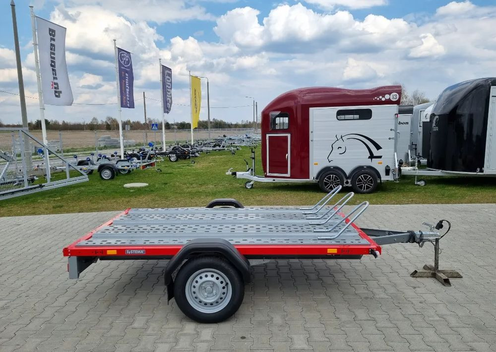 STEMA Stema Przyczepa 257x159 cm 3 motocykle motor motocykl - Přepravník motocyklů: obrázek 2 STEMA Stema Przyczepa 257x159 cm 3 motocykle motor motocykl - Přepravník motocyklů: obrázek 2