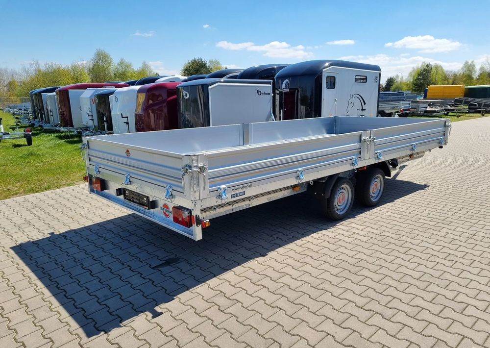 Stema Przyczepa 510x213 cm ALU 3,5T hamowana - Přívěs plato/ Valník: obrázek 3 Stema Przyczepa 510x213 cm ALU 3,5T hamowana - Přívěs plato/ Valník: obrázek 3