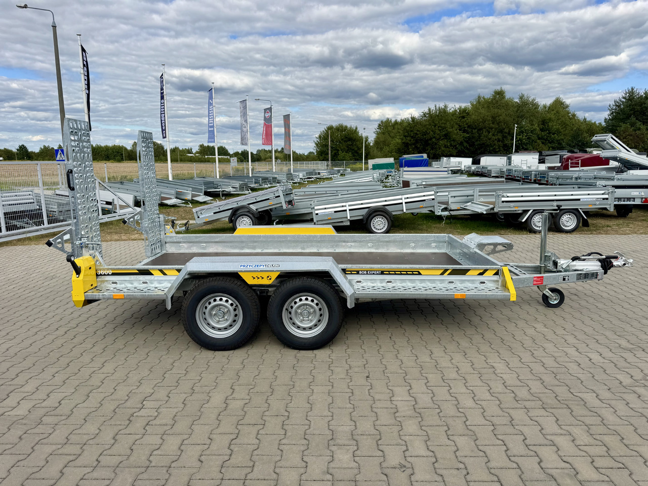 Nový Přepravník stavebních strojů TA-NO BOB 35.36 | 3500kg | 360x179 cm: obrázek 17 Nový Přepravník stavebních strojů TA-NO BOB 35.36 | 3500kg | 360x179 cm: obrázek 17