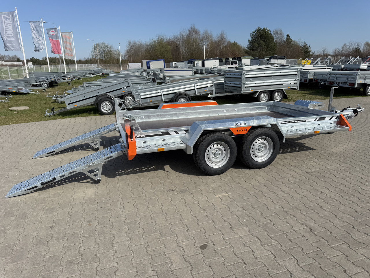 Nový Přepravník stavebních strojů TA-NO BOB 35.36 | 3500kg | 360x179 cm: obrázek 22 Nový Přepravník stavebních strojů TA-NO BOB 35.36 | 3500kg | 360x179 cm: obrázek 22