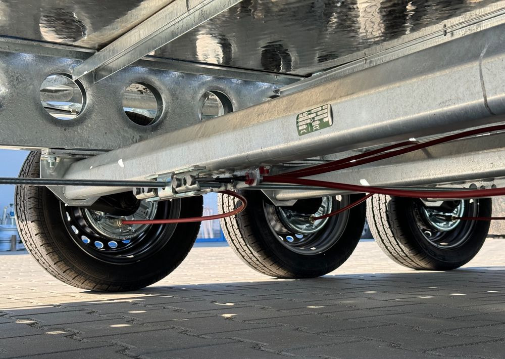 Nový Přívěs na přepravu automobilů WIOLA L35G85 | 844x204 cm | 3500kg | wypełnienie blachą: obrázek 16
