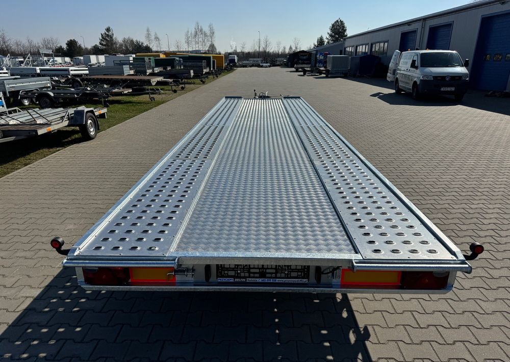 Nový Přívěs na přepravu automobilů WIOLA L35G85 | 844x204 cm | 3500kg | wypełnienie blachą: obrázek 5