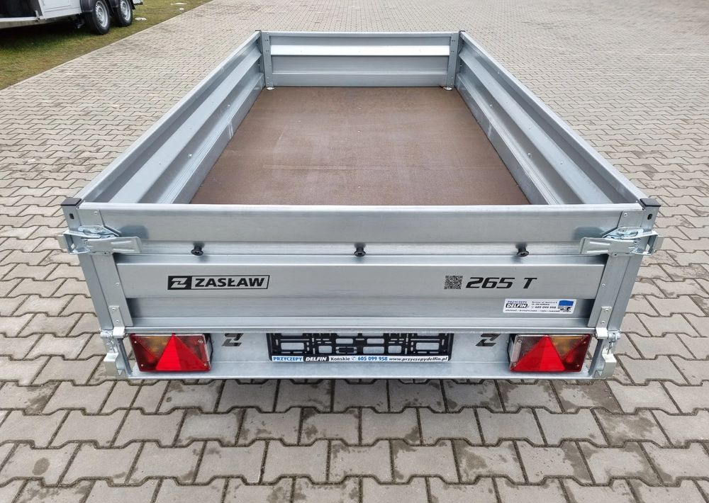 ZASŁAW 265T | 265 x 132 / 750 kg/ 2 osie / lekka przyczepa skrzyniowa - Přívěs plato/ Valník: obrázek 5 ZASŁAW 265T | 265 x 132 / 750 kg/ 2 osie / lekka przyczepa skrzyniowa - Přívěs plato/ Valník: obrázek 5