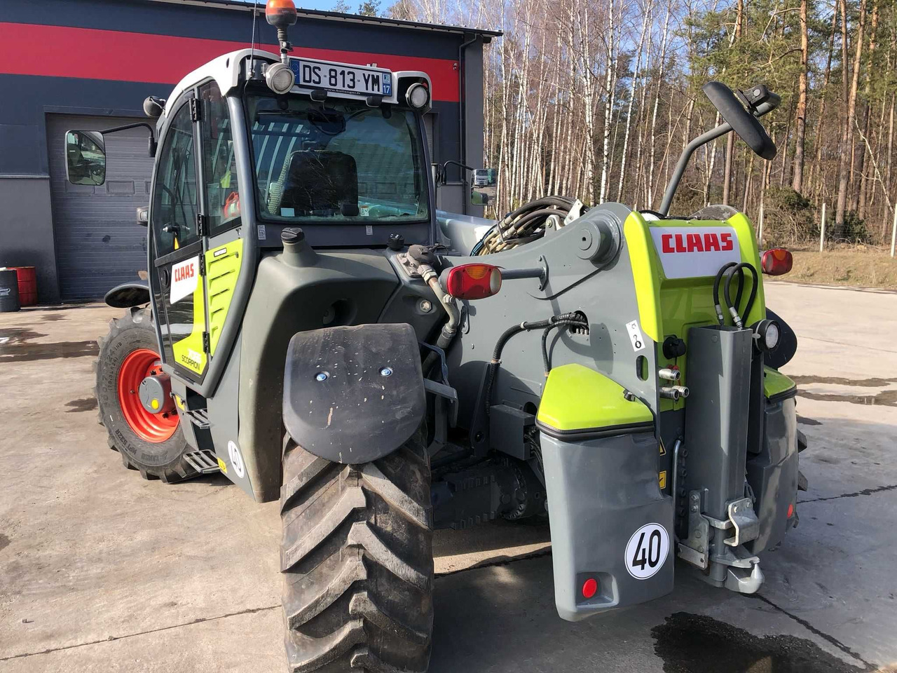 CLAAS SCORPION 7055 Varipower, Klima, Zaczep hydr,Centr smar,z Francji - Teleskopický manipulátor: obrázek 5 CLAAS SCORPION 7055 Varipower, Klima, Zaczep hydr,Centr smar,z Francji - Teleskopický manipulátor: obrázek 5