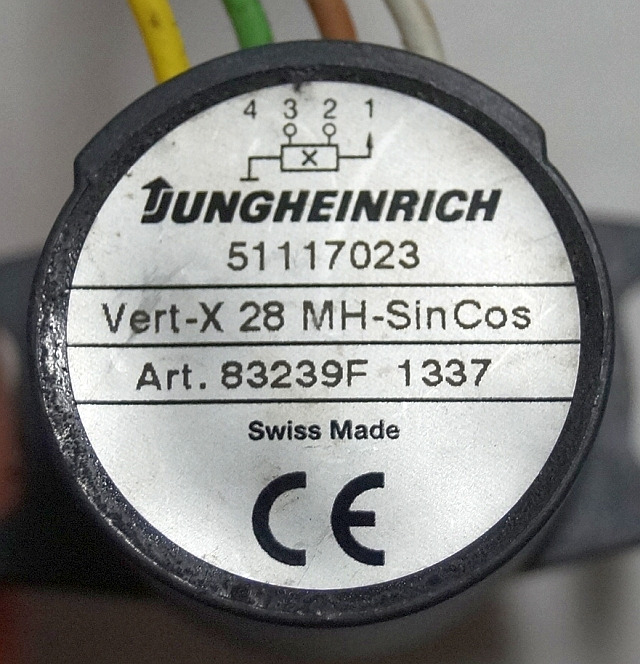 Jungheinrich 51117023 | Sinus Cosinus sensor steering - Senzor pro Manipulační technika: obrázek 4 Jungheinrich 51117023 | Sinus Cosinus sensor steering - Senzor pro Manipulační technika: obrázek 4