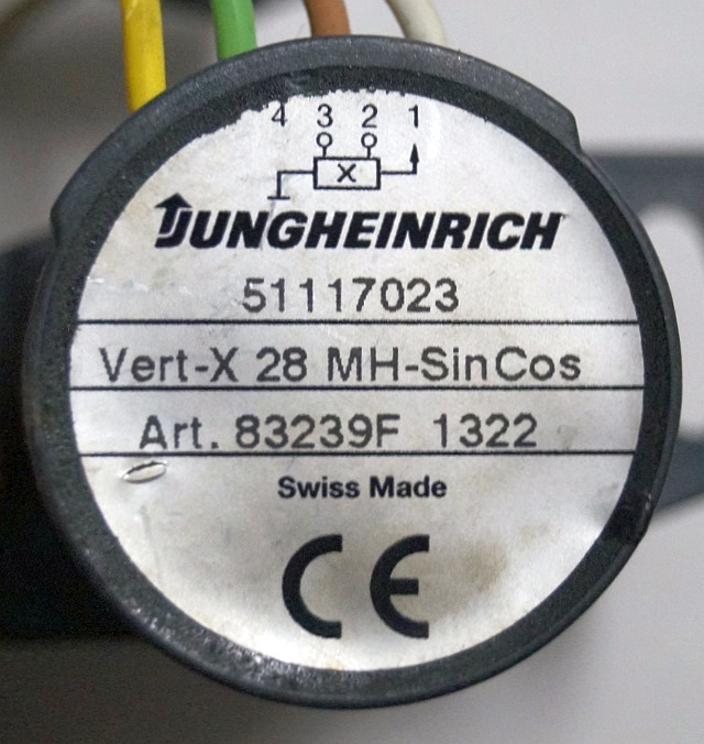 Jungheinrich 51117023 | Sinus Cosinus sensor steering - Senzor pro Manipulační technika: obrázek 4 Jungheinrich 51117023 | Sinus Cosinus sensor steering - Senzor pro Manipulační technika: obrázek 4