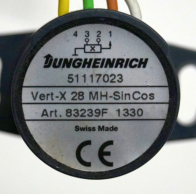 Jungheinrich 51117023 | Sinus Cosinus sensor steering - Senzor pro Manipulační technika: obrázek 4 Jungheinrich 51117023 | Sinus Cosinus sensor steering - Senzor pro Manipulační technika: obrázek 4