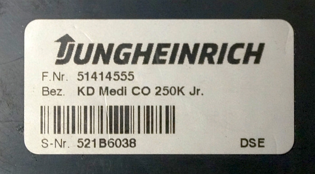 Jungheinrich 51414555 | Display KD MEDI CO 250K Jr DSE sn. 521B6038 - Palubní deska pro Manipulační technika: obrázek 3 Jungheinrich 51414555 | Display KD MEDI CO 250K Jr DSE sn. 521B6038 - Palubní deska pro Manipulační technika: obrázek 3