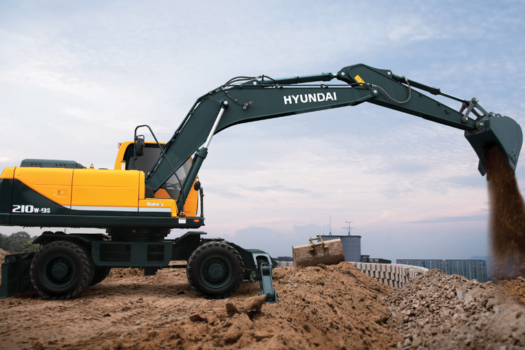 HYUNDAI R210W-9S - Kolesové rýpadlo: obrázek 1 HYUNDAI R210W-9S - Kolesové rýpadlo: obrázek 1