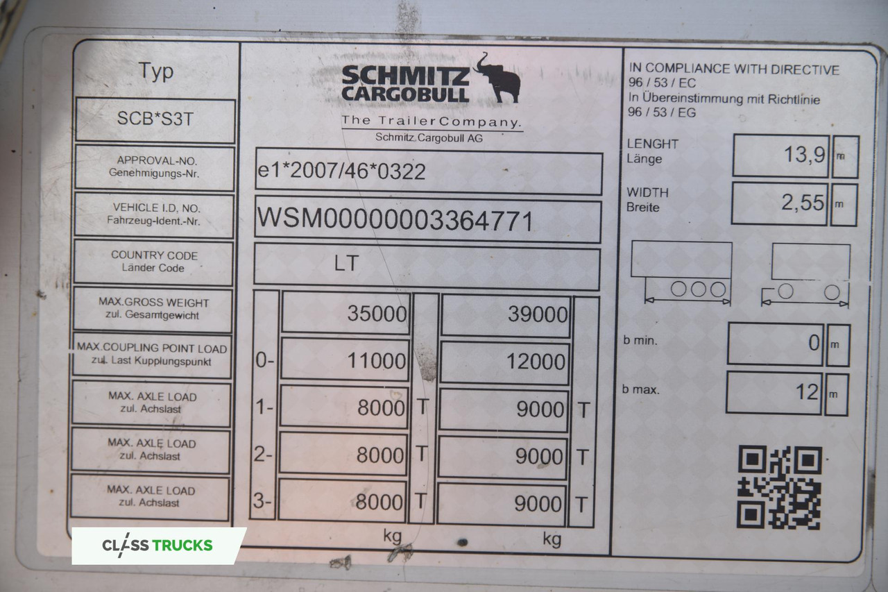 Plachtový návěs Schmitz Cargobull SCS24/L Varios: obrázek 18