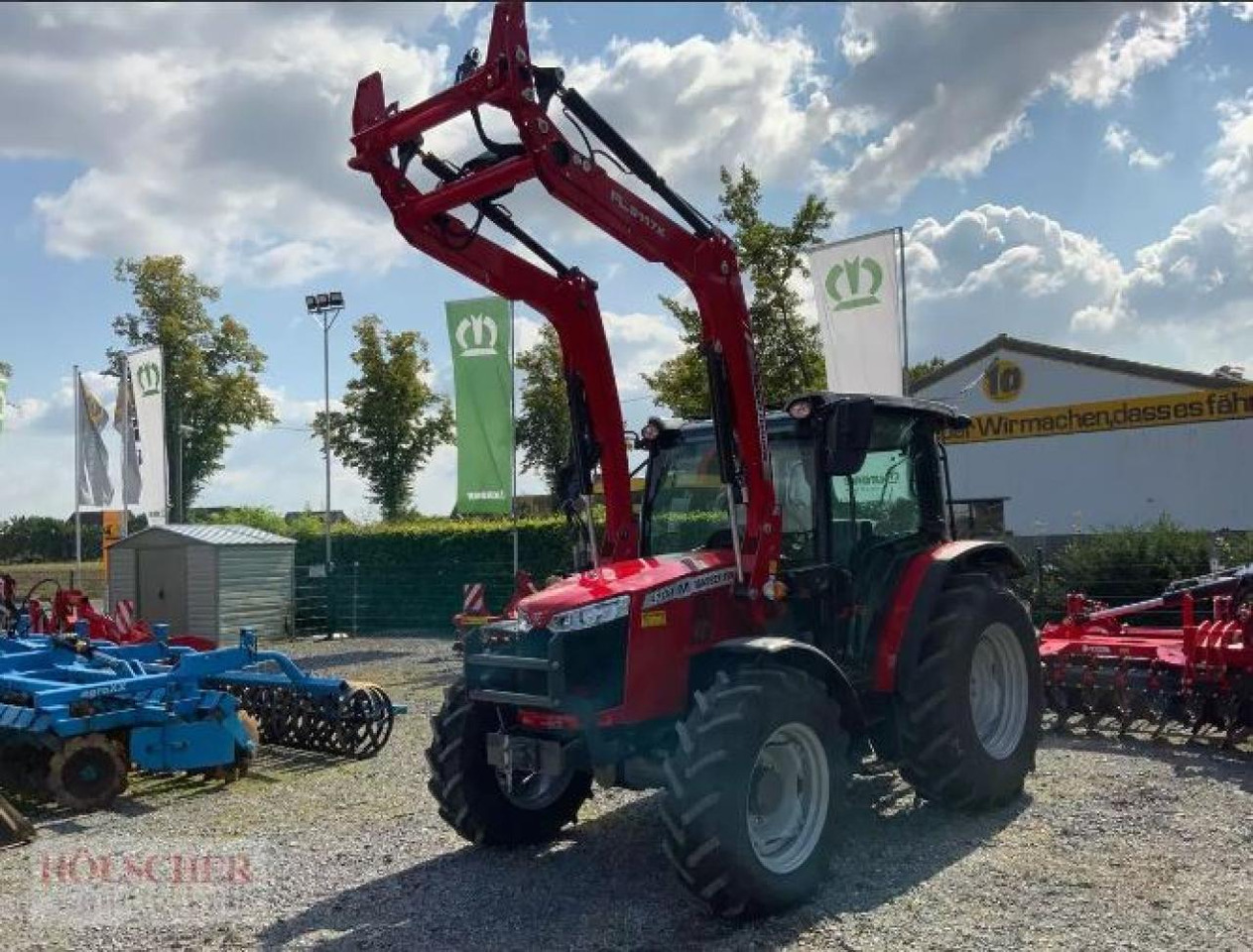 Massey Ferguson MF 4708 M mit Frontlader - Traktor: obrázek 2 Massey Ferguson MF 4708 M mit Frontlader - Traktor: obrázek 2