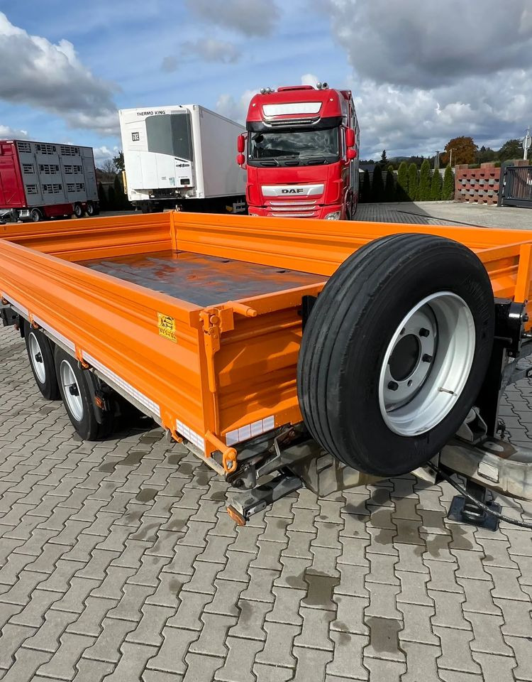 Humbaur Tandem | Wywrotka trójstronna | 9 990 kg DMC | 2013 | Zawieszenie resor | - Sklápěcí návěs: obrázek 2 Humbaur Tandem | Wywrotka trójstronna | 9 990 kg DMC | 2013 | Zawieszenie resor | - Sklápěcí návěs: obrázek 2