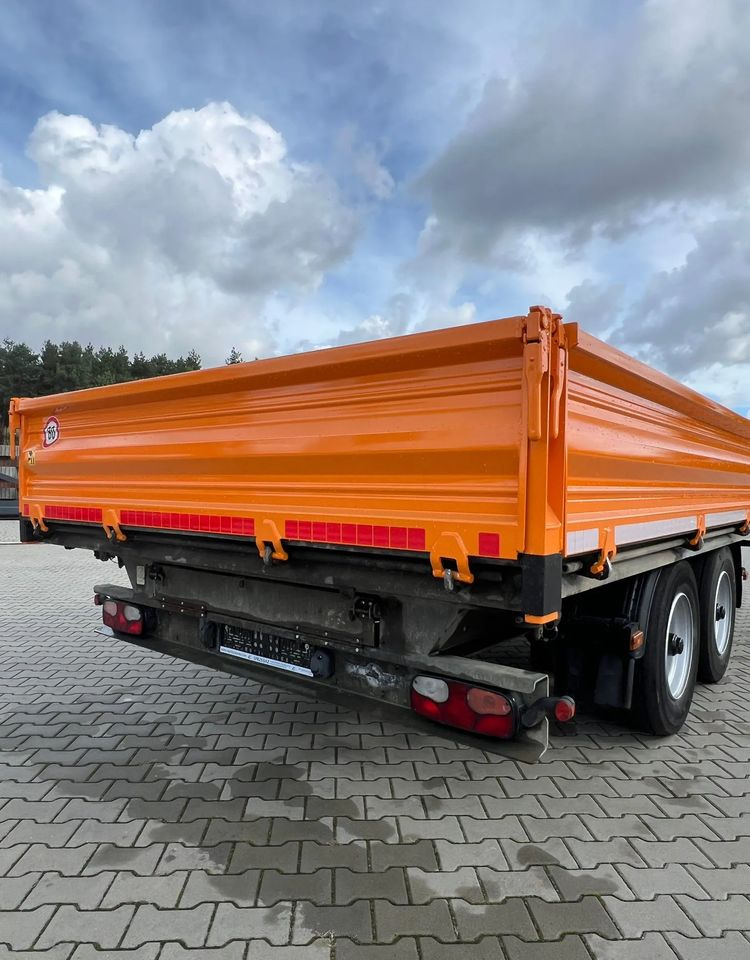 Humbaur Tandem | Wywrotka trójstronna | 9 990 kg DMC | 2013 | Zawieszenie resor | - Sklápěcí návěs: obrázek 5 Humbaur Tandem | Wywrotka trójstronna | 9 990 kg DMC | 2013 | Zawieszenie resor | - Sklápěcí návěs: obrázek 5