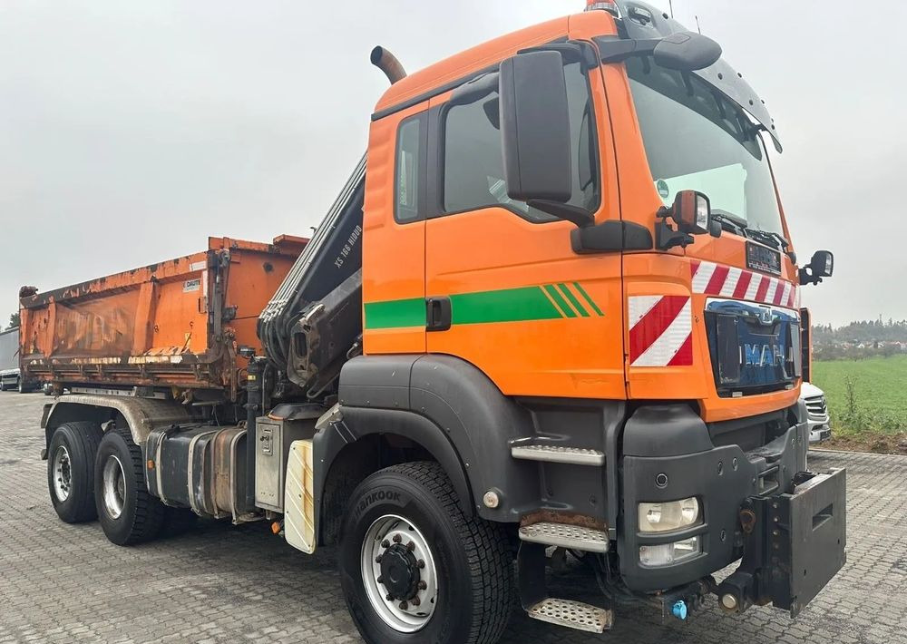 MAN TGS 26.480 6x4 •KRAN HIAB XS 166 HIDUO • Wywrotka 3-stronna • Bordmatik • Euro 6 • Retarder • - Sklápěč: obrázek 1 MAN TGS 26.480 6x4 •KRAN HIAB XS 166 HIDUO • Wywrotka 3-stronna • Bordmatik • Euro 6 • Retarder • - Sklápěč: obrázek 1