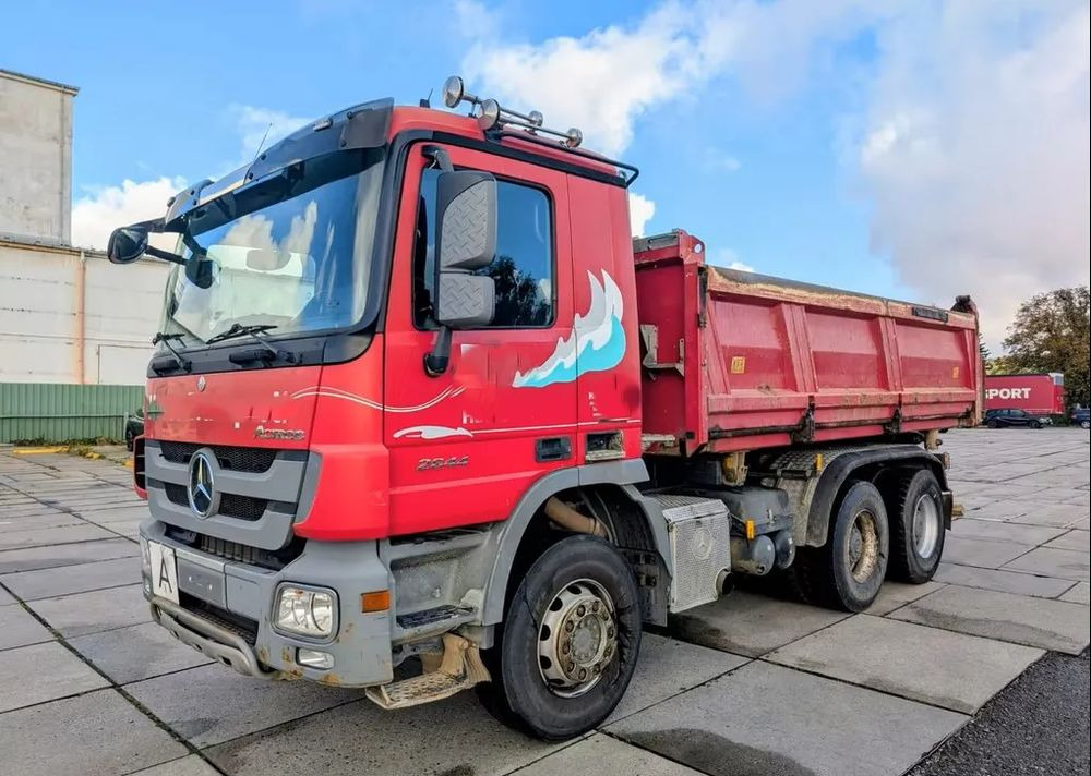 Mercedes-Benz Actros 2644 EPS |Wywrotka 3-stronna Meiller Bordmatik | 6x4 | Euro 5 | Plandeka rolowana - Sklápěč: obrázek 1 Mercedes-Benz Actros 2644 EPS |Wywrotka 3-stronna Meiller Bordmatik | 6x4 | Euro 5 | Plandeka rolowana - Sklápěč: obrázek 1