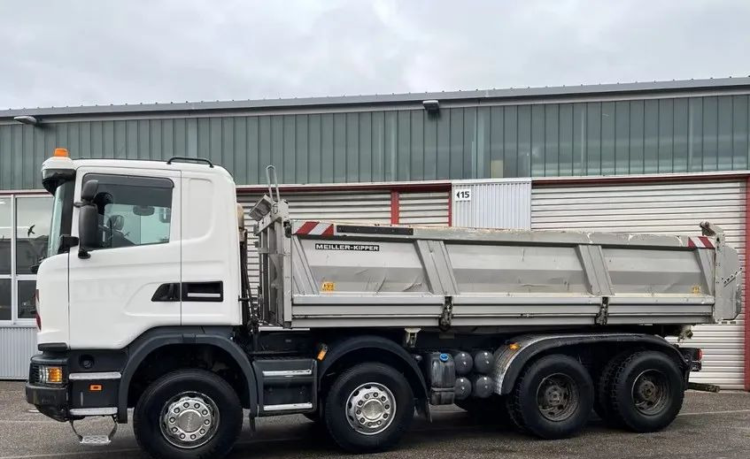 Scania G 450 8x4 | Meiller Bordmatik Wywrotka trójstronna | Retarder | 298.000 km!!!! | Euro 6 |1 właściciel - Sklápěč: obrázek 5 Scania G 450 8x4 | Meiller Bordmatik Wywrotka trójstronna | Retarder | 298.000 km!!!! | Euro 6 |1 właściciel - Sklápěč: obrázek 5