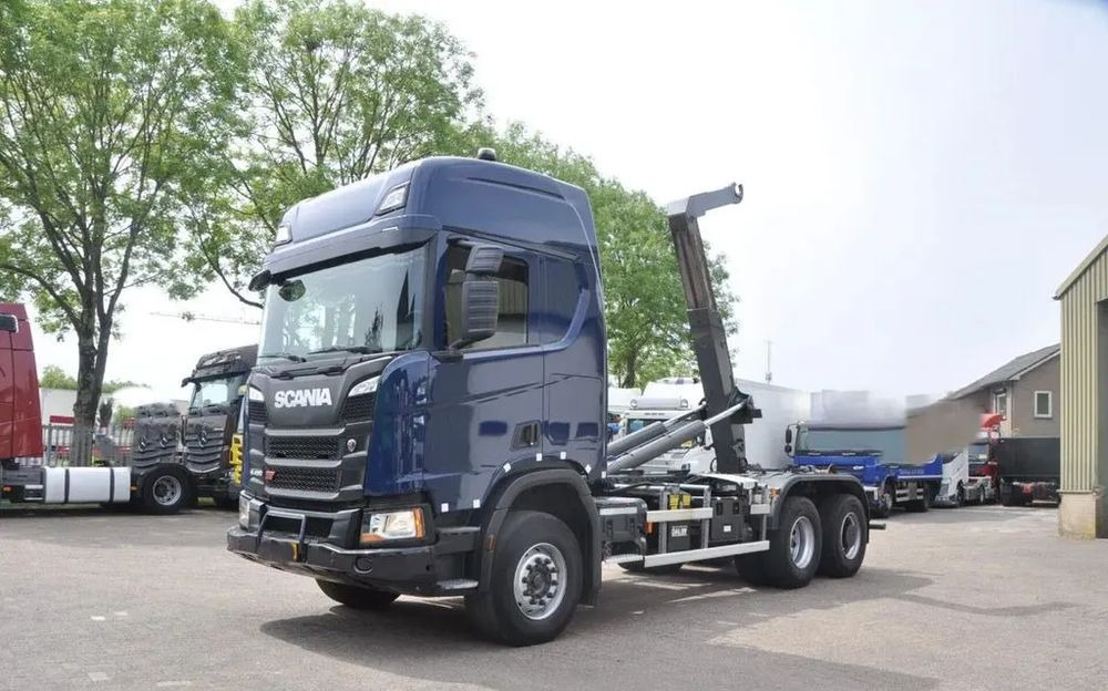 Scania R450 XT / 6X4/ RETARDER/EURO 6/OŚ PODNOSZONA Z NAPĘDEM/ - Hákový nosič kontejnerů: obrázek 3 Scania R450 XT / 6X4/ RETARDER/EURO 6/OŚ PODNOSZONA Z NAPĘDEM/ - Hákový nosič kontejnerů: obrázek 3