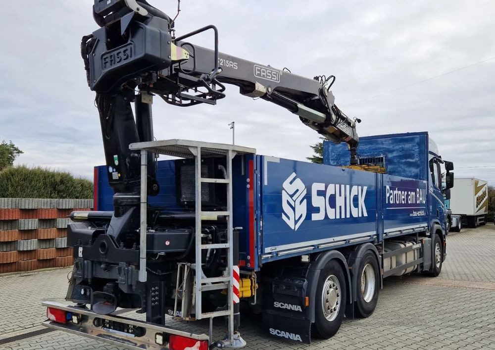 Scania Scania/ R 500/ 6x2 /Fassi F 215 AS - Nákladní automobil valníkový/ Plošinový, Auto s hydraulickou rukou: obrázek 5 Scania Scania/ R 500/ 6x2 /Fassi F 215 AS - Nákladní automobil valníkový/ Plošinový, Auto s hydraulickou rukou: obrázek 5