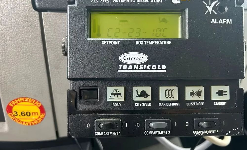 Chladírenský nákladní automobil Volvo FL 250 | Chłodnia Carrier Supra -30°C | Hydrauliczna platforma załadunkowa | ogrzewanie postojowe | 187 654 km | Automatyczna skrzynia | Euro 6 |4x2: obrázek 14 Chladírenský nákladní automobil Volvo FL 250 | Chłodnia Carrier Supra -30°C | Hydrauliczna platforma załadunkowa | ogrzewanie postojowe | 187 654 km | Automatyczna skrzynia | Euro 6 |4x2: obrázek 14