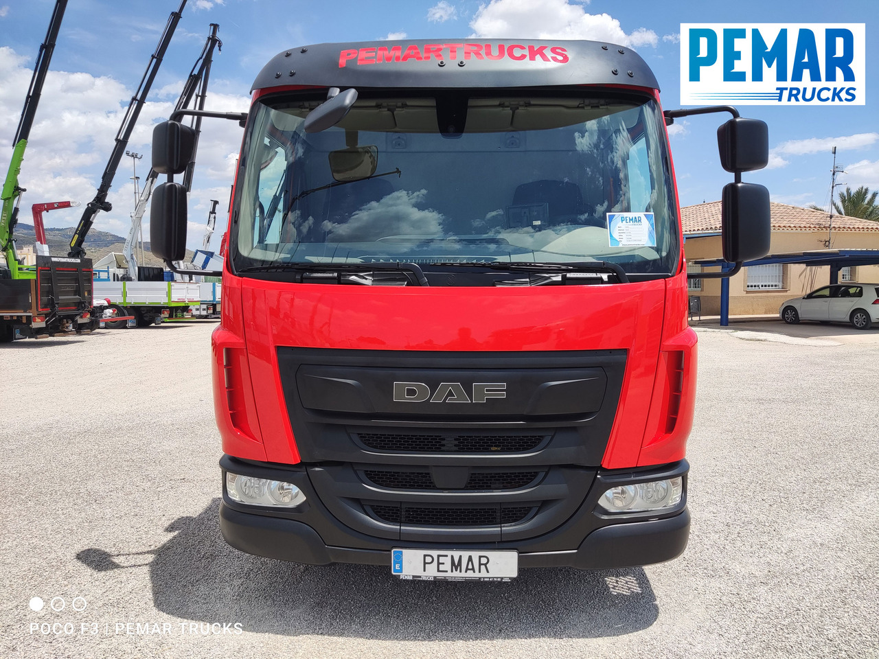 DAF LF 210 GRUA CAJA FIJA - Nákladní automobil valníkový/ Plošinový, Auto s hydraulickou rukou: obrázek 3 DAF LF 210 GRUA CAJA FIJA - Nákladní automobil valníkový/ Plošinový, Auto s hydraulickou rukou: obrázek 3