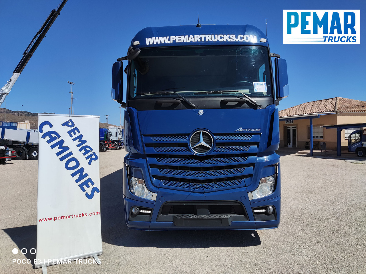 MERCEDES-BENZ ACTROS 1836 SEMITAUTLINER 18T - Plachtový nákladní auto: obrázek 2 MERCEDES-BENZ ACTROS 1836 SEMITAUTLINER 18T - Plachtový nákladní auto: obrázek 2