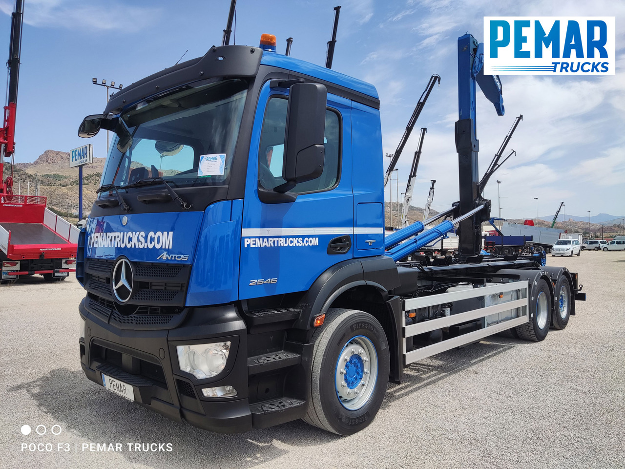 MERCEDES-BENZ ANTOS 2546 6X2 MULTILIFT - Kontejnérový podvozek/ Výměnná nástavba: obrázek 1 MERCEDES-BENZ ANTOS 2546 6X2 MULTILIFT - Kontejnérový podvozek/ Výměnná nástavba: obrázek 1