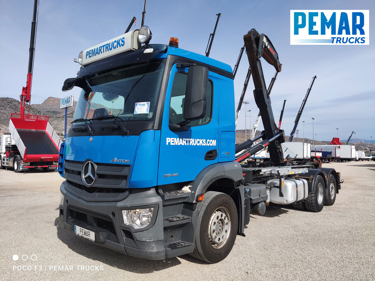 MERCEDES-BENZ ANTOS 2546 6X2 MULTILIFT - Kontejnérový podvozek/ Výměnná nástavba: obrázek 1 MERCEDES-BENZ ANTOS 2546 6X2 MULTILIFT - Kontejnérový podvozek/ Výměnná nástavba: obrázek 1