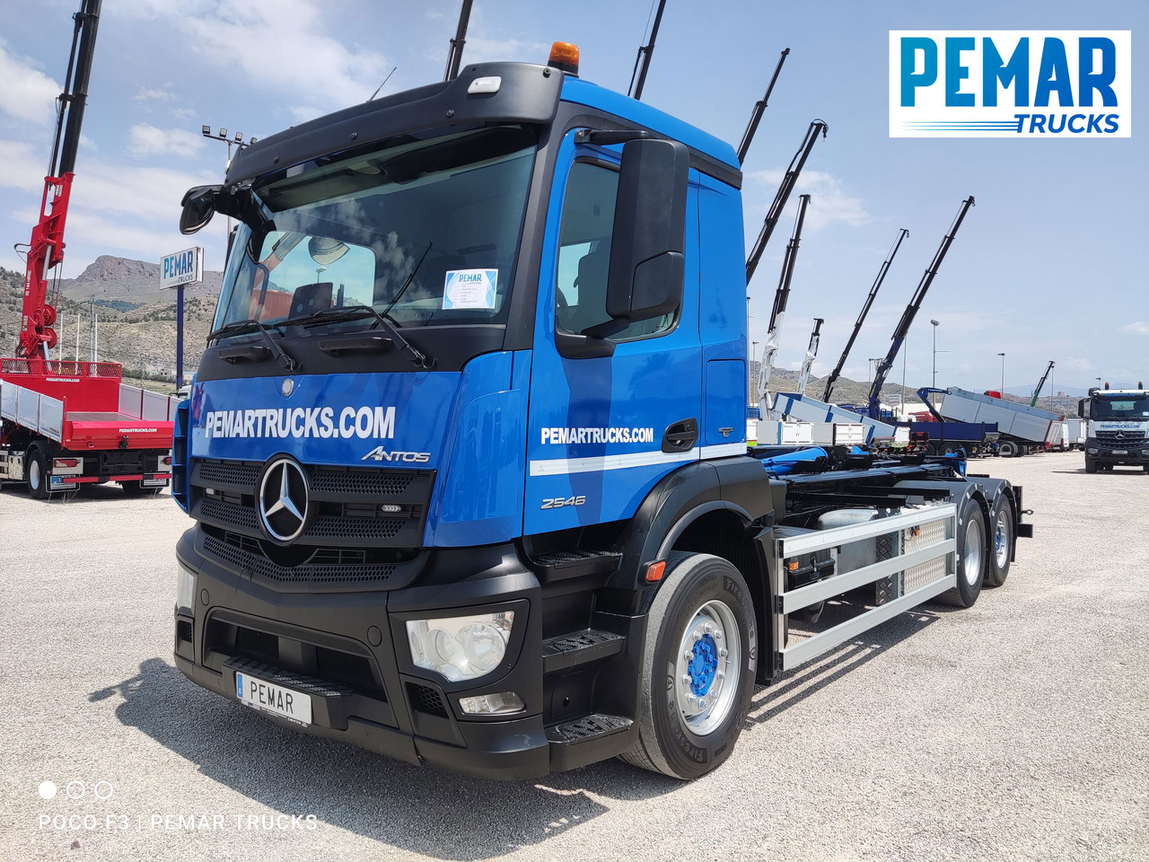 MERCEDES-BENZ ANTOS 2546 6X2 MULTILIFT - Kontejnérový podvozek/ Výměnná nástavba: obrázek 2 MERCEDES-BENZ ANTOS 2546 6X2 MULTILIFT - Kontejnérový podvozek/ Výměnná nástavba: obrázek 2