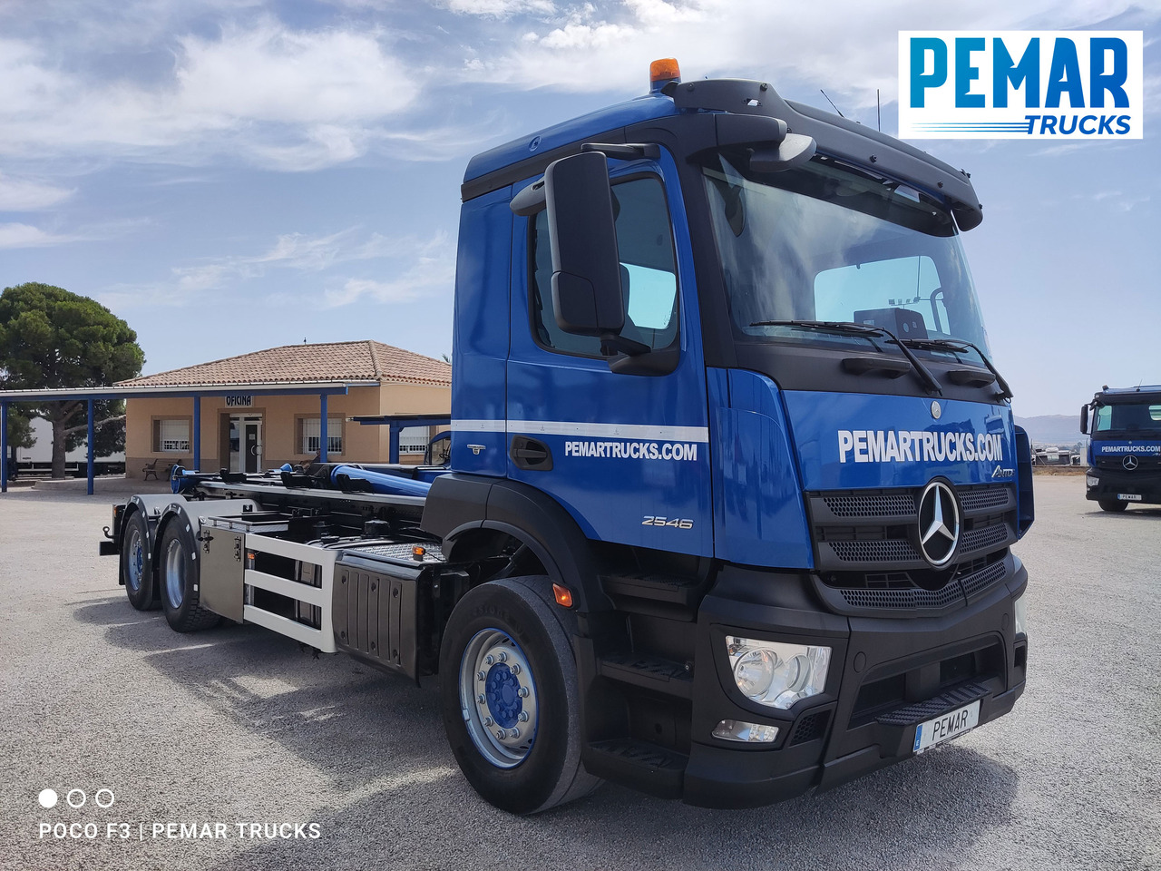 MERCEDES-BENZ ANTOS 2546 6X2 MULTILIFT - Kontejnérový podvozek/ Výměnná nástavba: obrázek 4 MERCEDES-BENZ ANTOS 2546 6X2 MULTILIFT - Kontejnérový podvozek/ Výměnná nástavba: obrázek 4