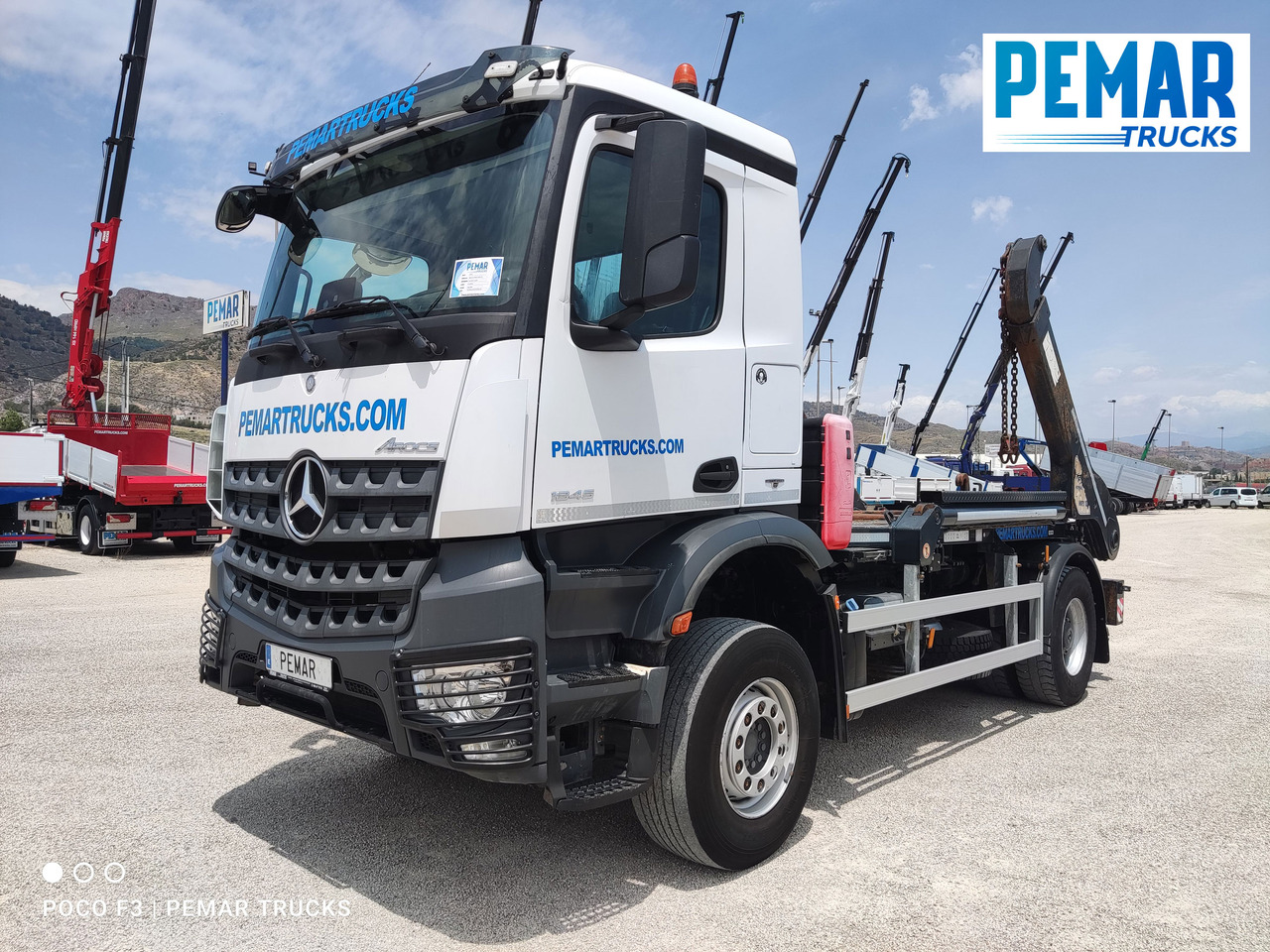 MERCEDES-BENZ AROCS 1845 PORTACONTENEDOR CADENA - Ramenový nosič kontajnerov: obrázek 2 MERCEDES-BENZ AROCS 1845 PORTACONTENEDOR CADENA - Ramenový nosič kontajnerov: obrázek 2