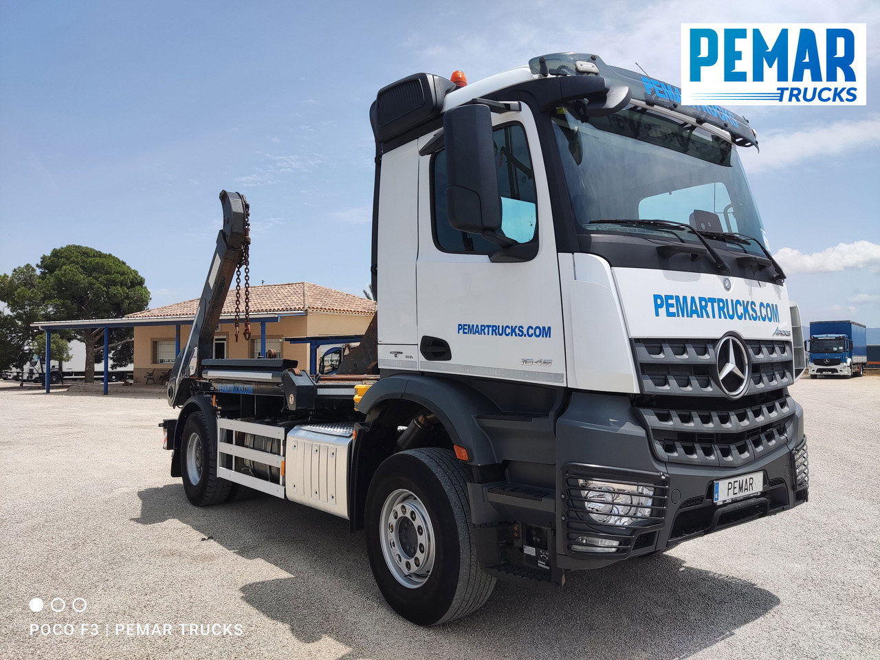 MERCEDES-BENZ AROCS 1845 PORTACONTENEDOR CADENAS - Ramenový nosič kontajnerov: obrázek 4 MERCEDES-BENZ AROCS 1845 PORTACONTENEDOR CADENAS - Ramenový nosič kontajnerov: obrázek 4