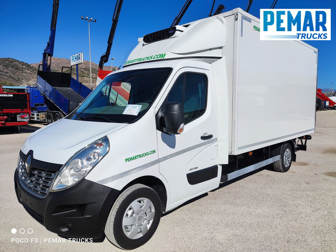 RENAULT MASTER 165 DCI FRIGORIFICO 3.5t EURO 6 - Chladící dodávka: obrázek 1 RENAULT MASTER 165 DCI FRIGORIFICO 3.5t EURO 6 - Chladící dodávka: obrázek 1