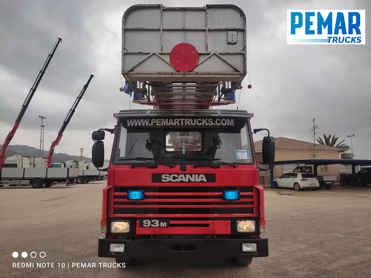 SCANIA G93 250 ESCALERA BOMBEROS - Hasičský vůz: obrázek 3 SCANIA G93 250 ESCALERA BOMBEROS - Hasičský vůz: obrázek 3