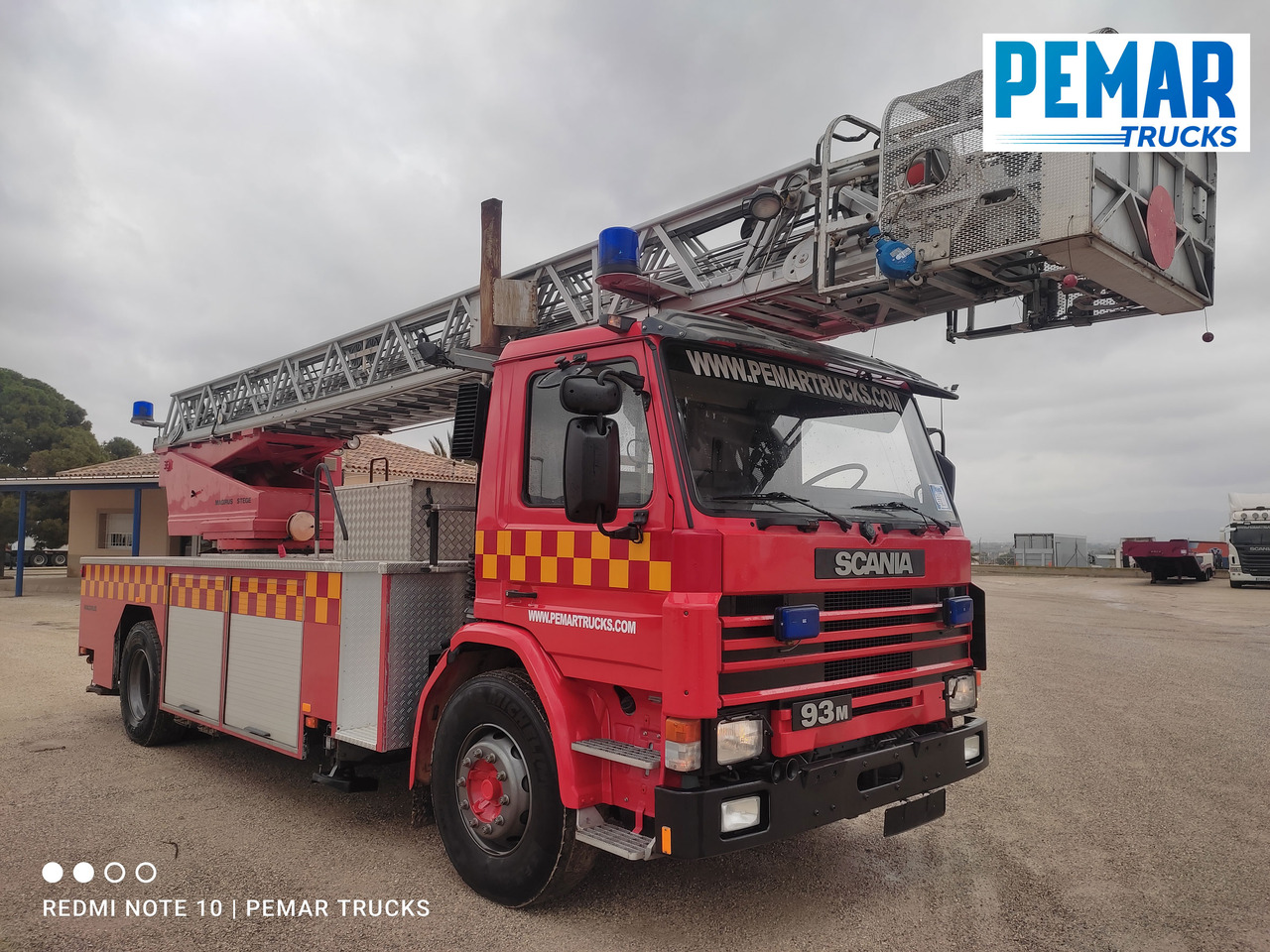 SCANIA G93 250 ESCALERA BOMBEROS - Hasičský vůz: obrázek 4 SCANIA G93 250 ESCALERA BOMBEROS - Hasičský vůz: obrázek 4