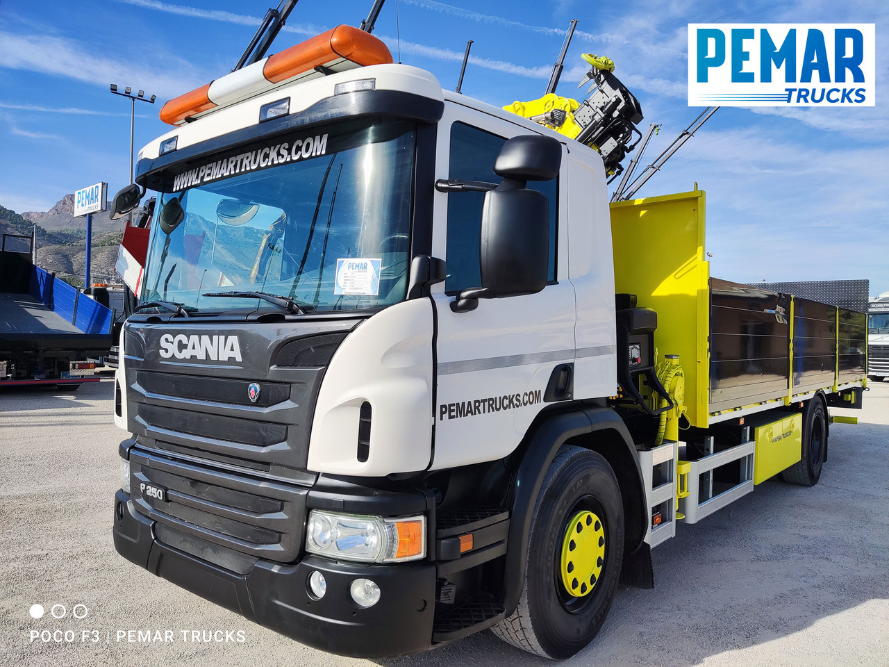SCANIA P 250 GRUA CAJA FIJA - Auto s hydraulickou rukou: obrázek 2 SCANIA P 250 GRUA CAJA FIJA - Auto s hydraulickou rukou: obrázek 2